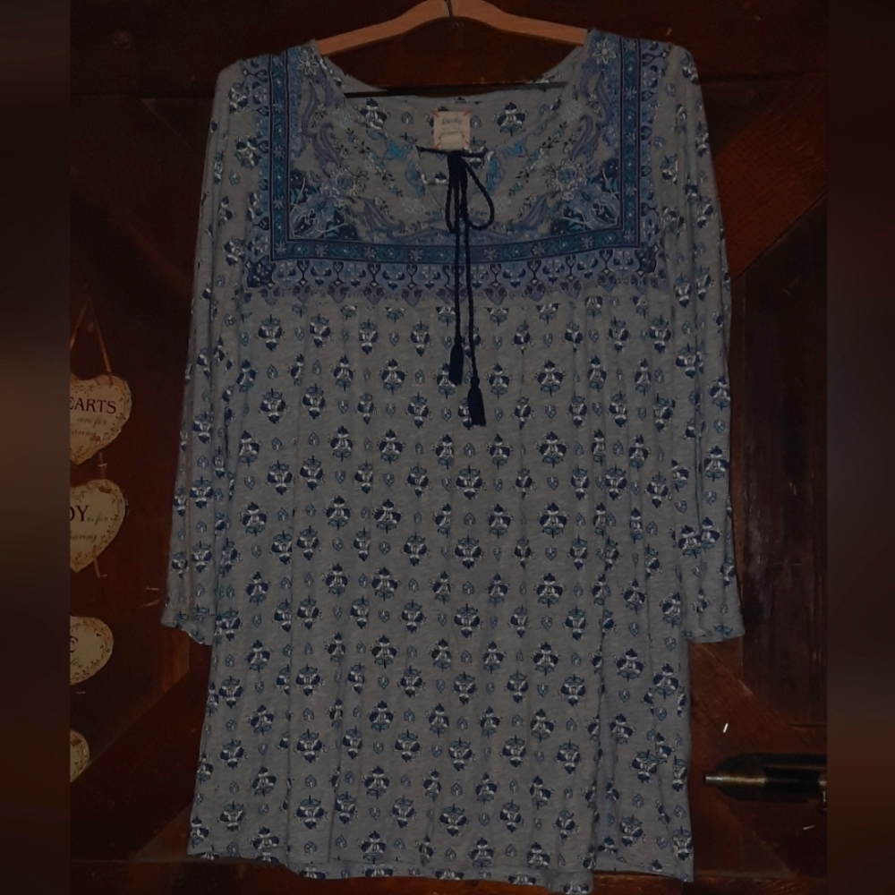 🍀3/15 Lucky Brand Floral Mini Dress